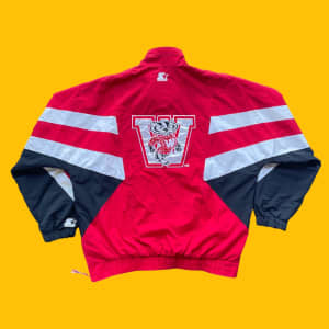 Vintage Wisconsin Badgers Starter Jacket, Men’s XXL