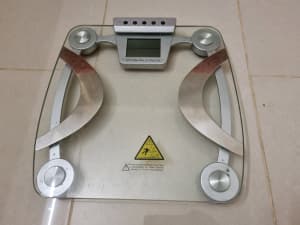 Digital Visage Body Analysing Glass Bathroom Scale