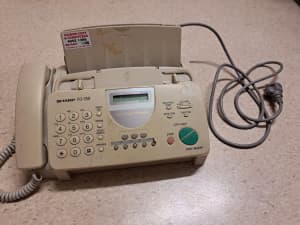 Sharp fax machine 