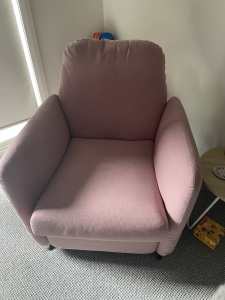 IKEA reclining arm chair 