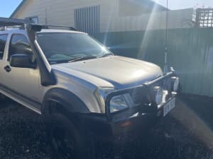 2005 HOLDEN RODEO LX (4x4) 5 SP MANUAL CREW C/CHAS