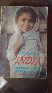 lets go to india - missionary stories - carol terry (rare)