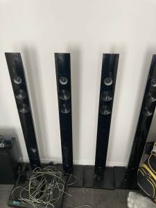 LG stereo speakers and dvd