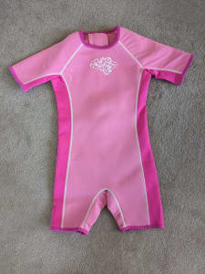 Toddler/ Girls neoprene wetsuit pink
