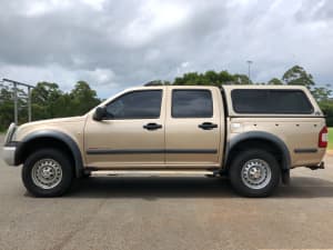 2006 HOLDEN RODEO LX (4x4) 5 SP MANUAL CREW C/CHAS