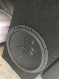 15 Sound Stream Tarantula sub in ported box