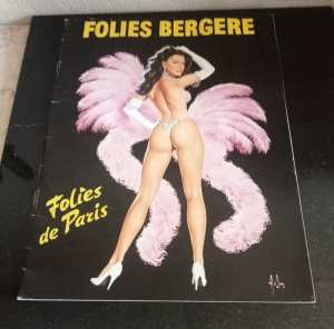 FOLLIES BERGERE # Folies De Paris # c1985 # Stage Theatre Program.