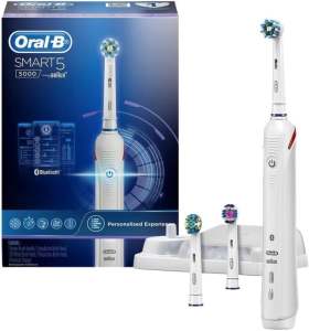 New Oral-B Smart 5 5000 White Electric Toothbrush