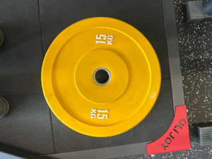 Wanted: 🆕BRAND NEW🆕A Pair of 15kg Colour Bumper Plates