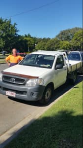 Man and ute for hire from $25 per hour.