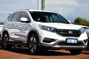 2016 Honda CR-V RM Series II MY17 Limited Edition 4WD White 5 Speed Sports Automatic Wagon
