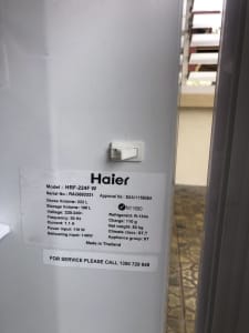 Haier fridge freezer 
