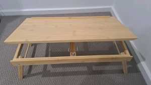 Ikea bamboo laptop stand/bed tray