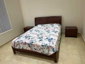 Queen bed near brand new