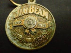 Jim Beam key ring 200th Anniversary