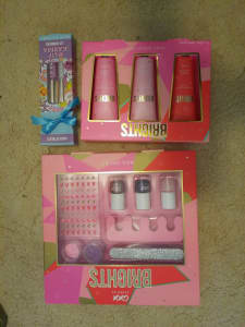 Assorted hand, nail and lip products