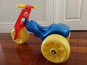 ANKO Trike (Tricycle): ATV Scrambler Ride On Red & Blue