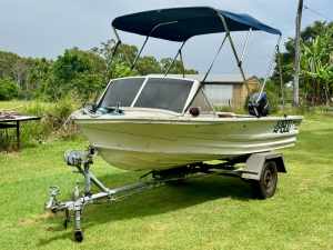 Classic 1970 Quintrex Runabout - Reluctant Sale!