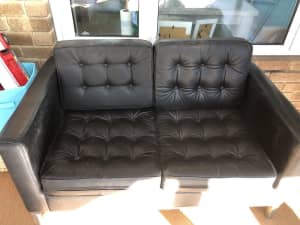 Two seater perfect for outdoor setting or as dog couch, man cave etc