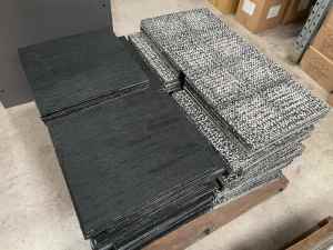 CARPET TILES rubber back - 50cm x 50cm - $4 ea