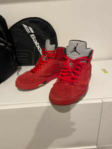 Jordan 5 fire red size 12