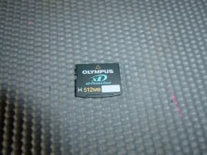 Olympus XD Card 512MB Type H for Olympus Fujifilm Cameras can post