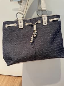 Oroton handbag, ladies, denim style