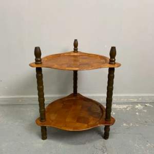 Two Tier Vintage Side Table