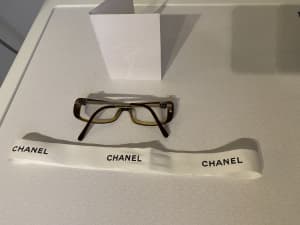 Vintage CHANEL 3195 Camelia Flower eye glasses frames designer