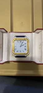 Les Must de Cartier Travel Clock with box (needs servicing)
