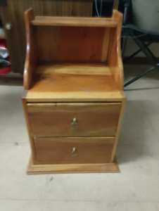 Small 2 drawer timber units