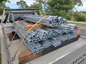 Galvanised pipes the lot 