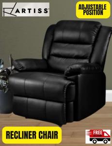 Recliner Chair Armchair Luxury Leather (Brand New)