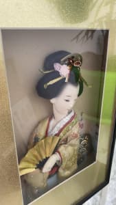 Japanese Doll 3D frame