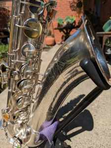 Buescher Tenor Saxophone Series 1 Aristocrat 1935/36 Silver Plated