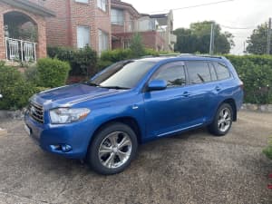 2009 TOYOTA KLUGER KX-S (4x4) 5 SP AUTOMATIC 4D WAGON