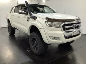2016 Ford Ranger PX MkII XLT 3.2 (4x4) White 6 Speed Manual Double Cab Pick Up