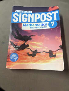 Year 7 signpost maths textbook 