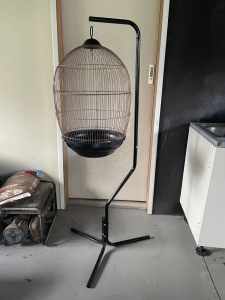 BIRD CAGE WITH STAND “AS NEW”