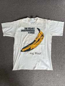 Vintage Velvet Underground & Nico Andy Warhol T Shirt