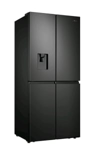 Hisense 454L PureFlat Fridge - BLACK STEEL [2021] french door