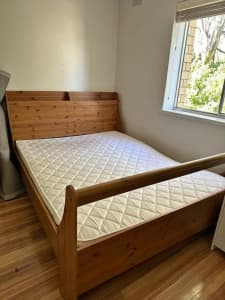 Delivery - Queen Size Bedframe and Mattress 
