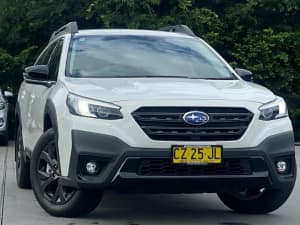 2021 Subaru Outback B7A MY21 AWD Sport CVT White 8 Speed Constant Variable Wagon