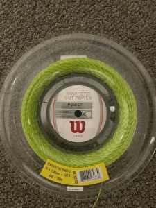 Wilson synthetic Gut tennis string reel