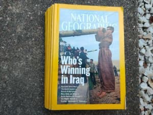 National Geographic magazines 80s, 90s, 2000s $2 - $50 each