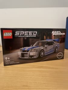 Lego Nissan Skyline GT-R (R34) Fast & Furious Speed Champions