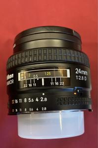 Nikon 24mm lens 2.8D - as new