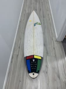 Rusty surfboard