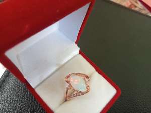 Opal ring 