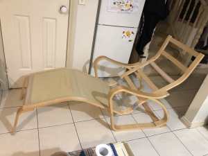 Ikea poang chair wood frame only